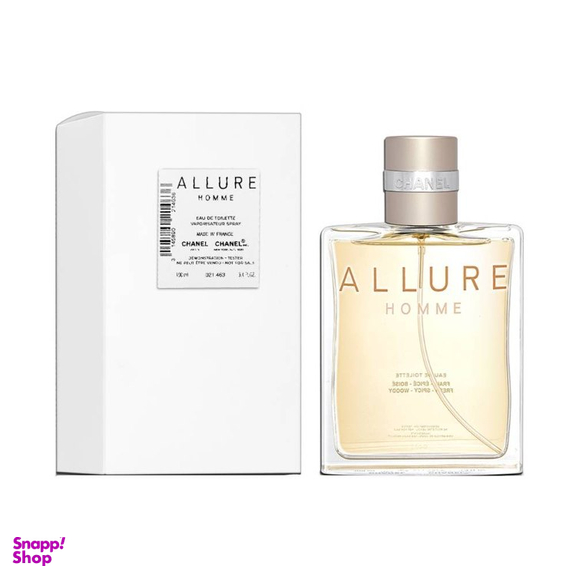 ادوتویلت مردانه مدل Allure Homme حجم 100 میلی لیتر