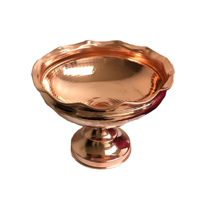 آجیل خوری مسی مدل لب چین کد ZH269.2