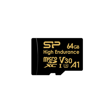 کارت حافظه MicroSDXC سیلیکون پاور مدل Golden Series High Endurance ظرفیت 64 گیگابایت