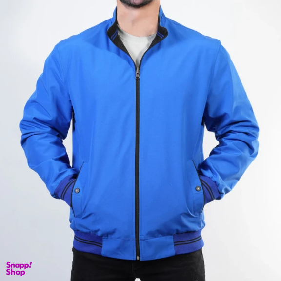 کاپشن بهاره مردانه مدل GD-s-17824388 رنگ آبی