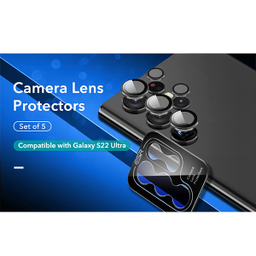 محافظ لنز دوربین بوف مدل Color Lenz Film مناسب برای گوشی موبایل سامسونگ Galaxy S22 Ultra