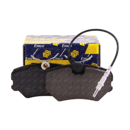 لنت ترمز جلو دیسکی ایساکو با سیم مناسب خودروی پژو 405 بسته 4 عددی