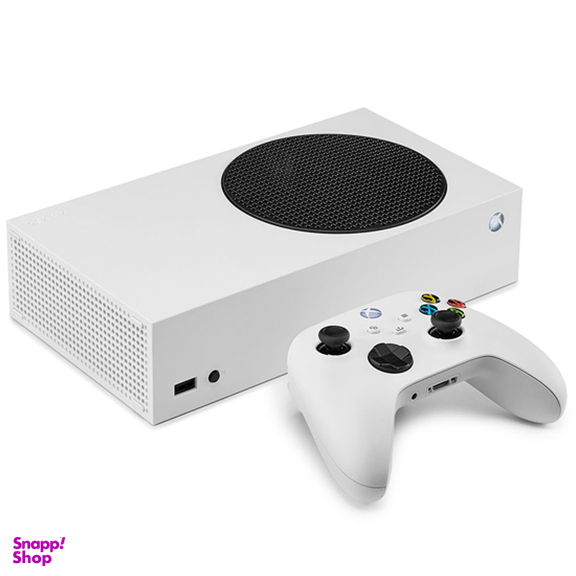 کنسول بازی مایکروسافت مدل XBOX SERIES S ظرفیت 512 گیگابایت به همراه کارت طلایی نصب بازی