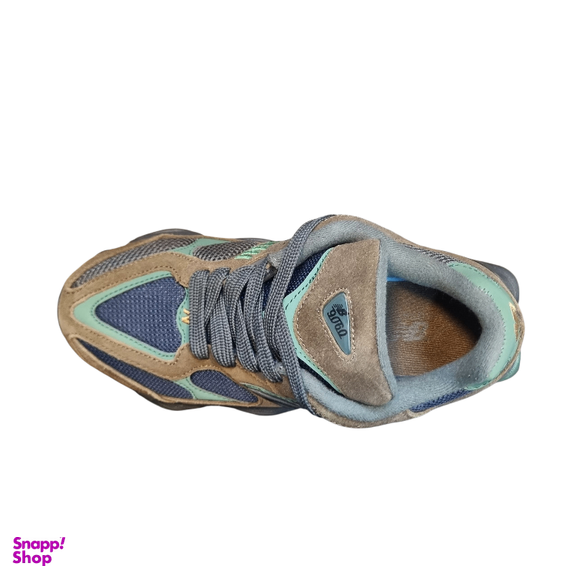 کفش ورزشی زنانه طرح نیوبالانس مدل 9060 کد 789 رنگ آبی بژ