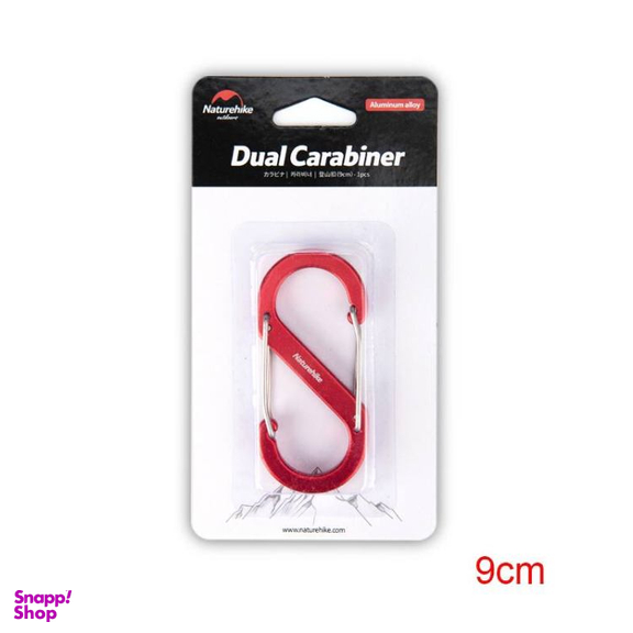 کارابينچه نیچرهایک مدل Aluminum Alloy S-Shape Carabiner 9cm کد GS004