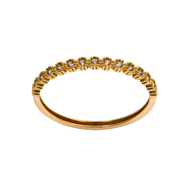 انگشتر طلا 18 عیار زنانه جواهری سون کد 3213