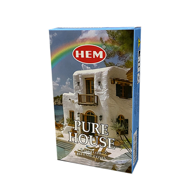 عود آبشاری هم مدل خانه پاک کد Pure House-01 بسته 10 عددی