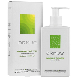 ژل شستشو صورت متعادل کننده پوست اورموس مدل نیاسینامد اسید آلاتوئین B5 مناسب پوست های چرب حجم 200 میلی لیتر