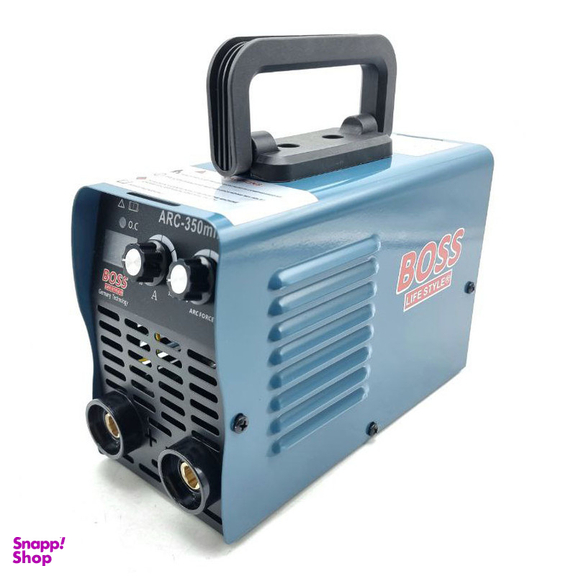 دستگاه جوش 350 آمپر باس مدل کیف دار کد ARC350-MINI مجموعه 5 عددی