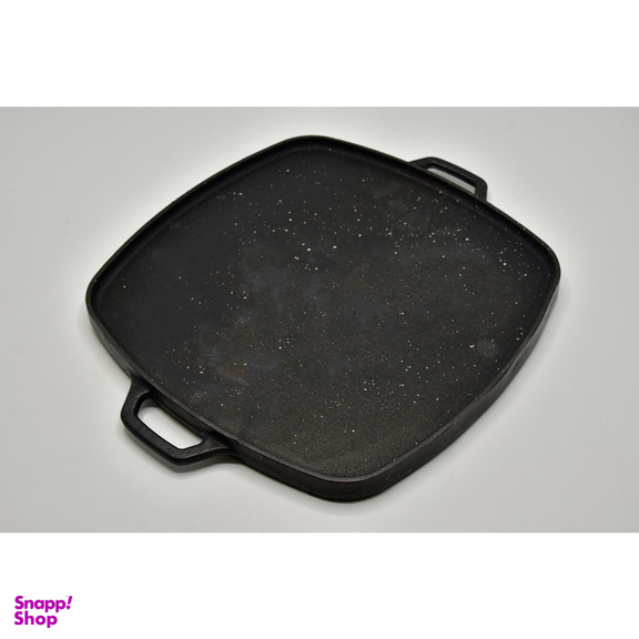 تابه گریل یونیک مدل مربع درب دار سایز 32 کد 6009 مجموعه 3 عددی
