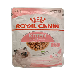 غذای پوچ بچه گربه رویال کنین مدل KITTEN وزن 85 گرم
