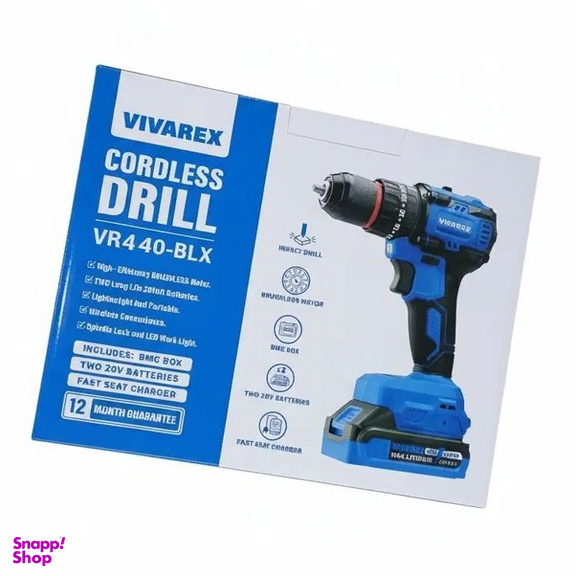 پیچ گوشتی شارژی ویوارکس مدل VR2010-BLX کد MT0407