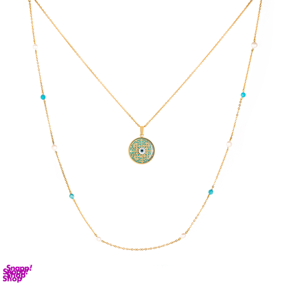 گردنبند زنانه الون مدل گلاره کد P04105017020A