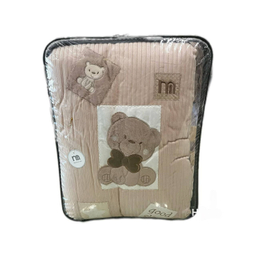 سرویس خواب کودک 5 تکه مادرکر مدل خرس پاپیونی کد 127