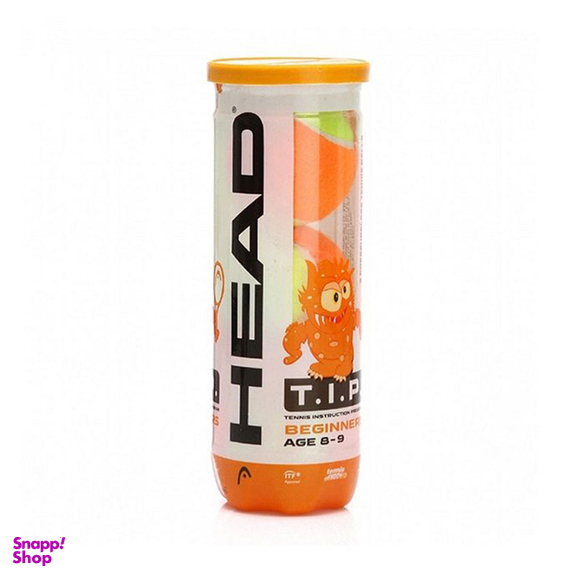 توپ تنیس هد مدل Head TIP Orange بسته ۳ عددی