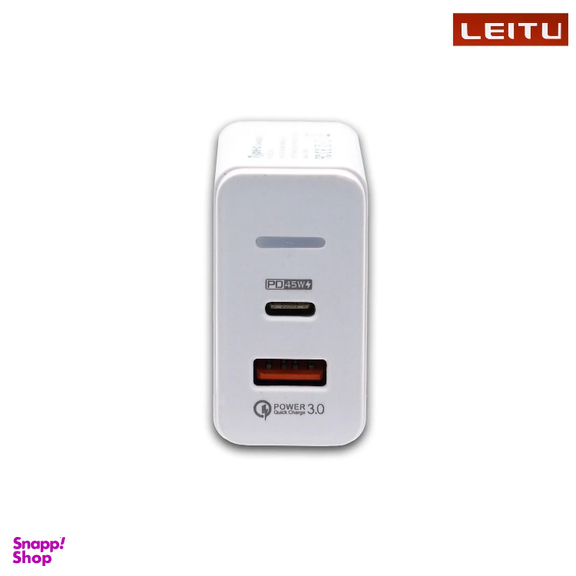 شارژر دیواری 65 وات لیتو مدل LH-21 به همراه کابل تبدیل MicroUSB