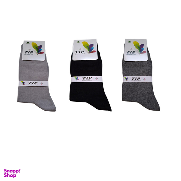 جوراب ساق بلند مردانه تابش ایران پود مدل سوپرپنبه کد SP.01 مجموعه 6 عددی