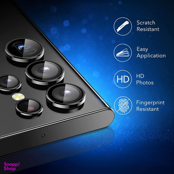 محافظ لنز دوربین بوف مدل Color Lenz Film مناسب برای گوشی موبایل سامسونگ Galaxy S22 Ultra