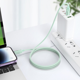 کابل 27 وات Type-C به Lightning بروفون مدل BU44 طول 1.2 متر