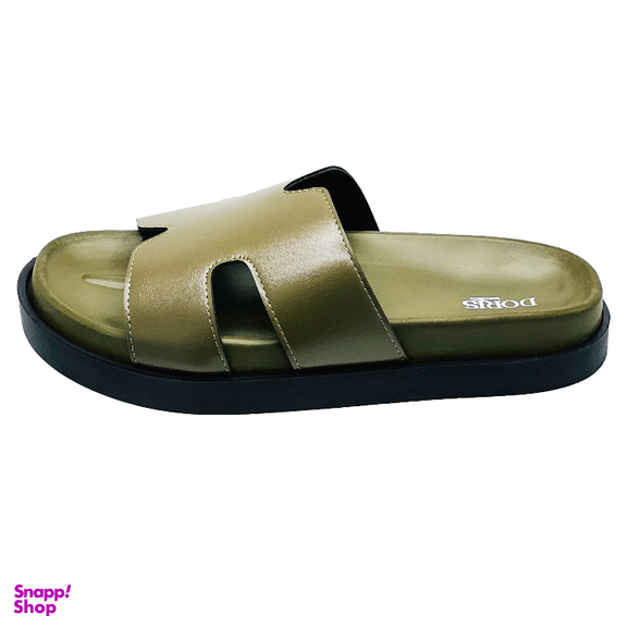 صندل طبی مردانه دوریس مدل پژمان کد 04 رنگ سبز زیتونی