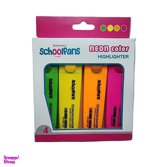 ماژیک علامت زن اسکول فنس کد FA92311 بسته 4 عددی