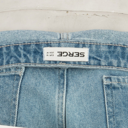 شلوار جین زنانه سرژه مدل 221124 رنگ آبی