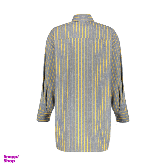 مانتو زنانه لوینت مدل سولینا  کد 0117 رنگ زرد