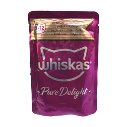 غذای تر پوچ گربه ویسکاس طعم بوقلمون وزن 85 گرم