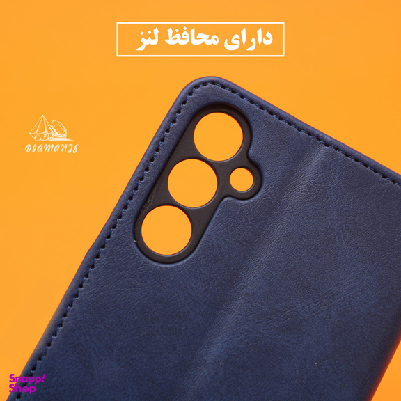 کیف کلاسوری دیامانته مدل Spork Bk مناسب گوشی موبایل سامسونگ Galaxy A16