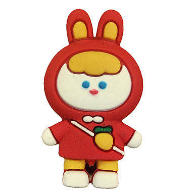 پیکسل استیکر جیبیتز کراکس مدل دختر کارتونی پایه دار