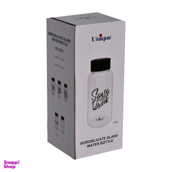 بطری یونیک طرح save water1 کد 3066