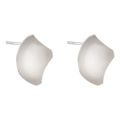 گوشواره نقره زنانه طرح مربع کد E03