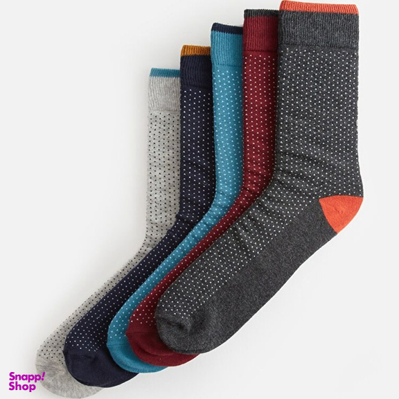 جوراب ساق بلند مردانه ال سی وایکیکی مدل s41524z8 بسته 5 عددی