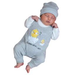 ست سه تکه نوزاد طرح جوجه کد 116