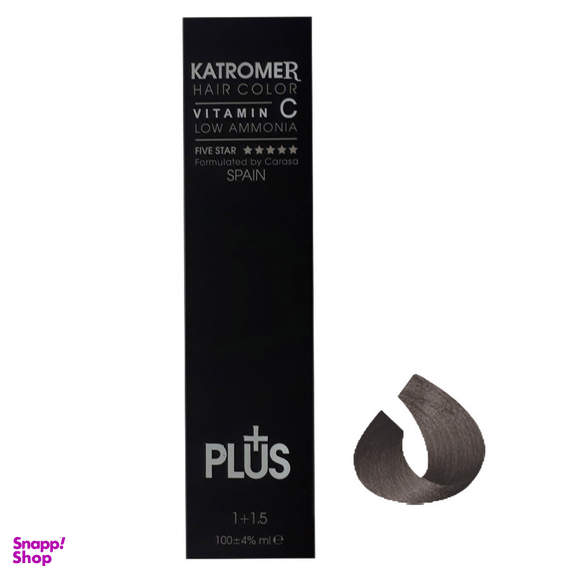 رنگ مو کاترومر شماره MF3 حجم 100 میلی لیتر رنگ قهوه ای دودی