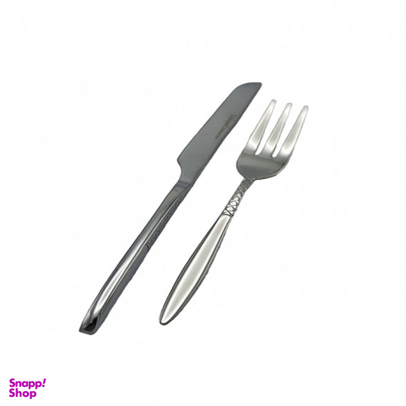 سرویس 12 پارچه چاقو و چنگال یونیک مدل 5730 کد 05