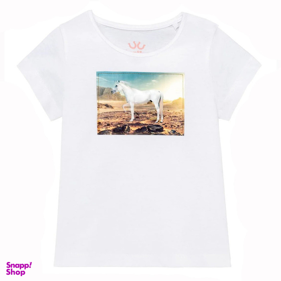 تیشرت آستین کوتاه دخترانه لوپیلو مدل 8495225