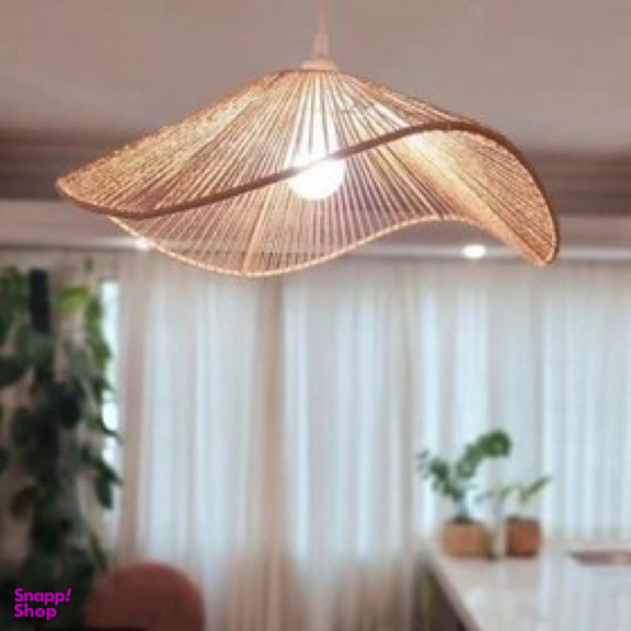 لوستر بافتنی نورهام مدل مکرومه کنفی دفرمه ۵۰