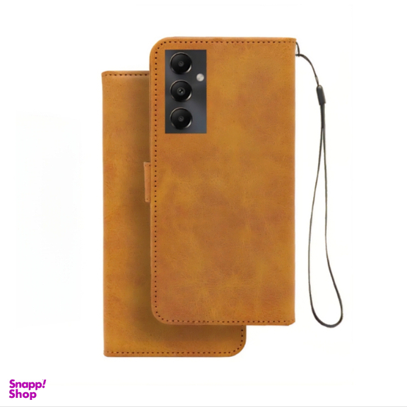 کاور گوشی موبایل مدل کیف کلاسوری طرح HTO مناسب سامسونگ Galaxy A15