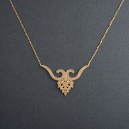 گردنبند طلا 18 عیار زنانه جواهری سون کد 3203