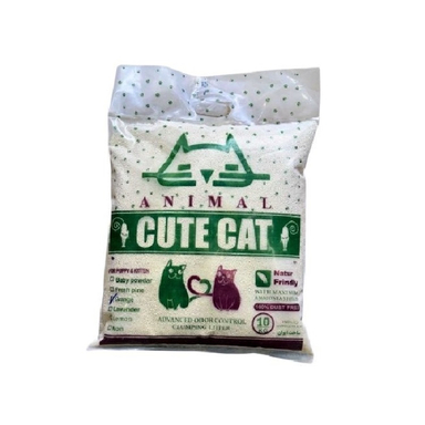 خاک بستر گربه کیوت کت مدل گرانول معطر وزن 10 کیلوگرم