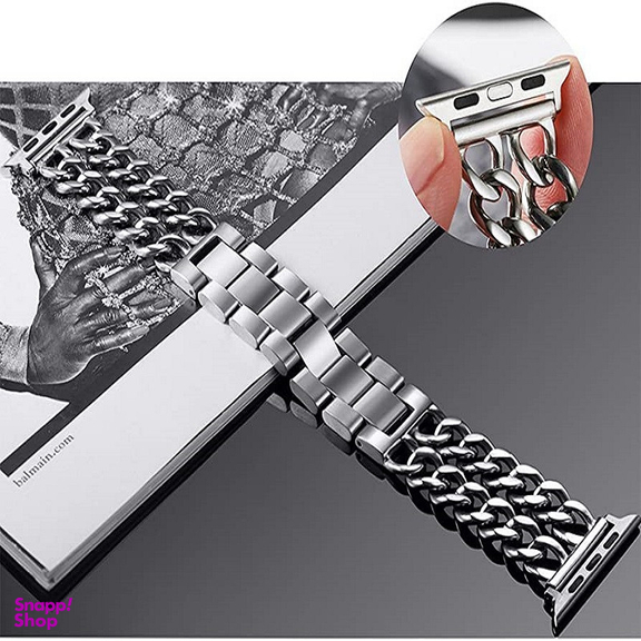 بند اپیکوی مدل Cartier Loop مناسب برای اپل واچ سری 1/2/3/4/5/6/7/8/SE/Ultra سایز 42/44/45/49 میلی متری