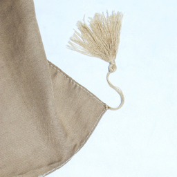 شال زنانه آنالیا مدل نخی دور دوخت منگوله دار کد 9613