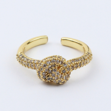 انگشتر دخترانه مدل فول نگین کد 407044042