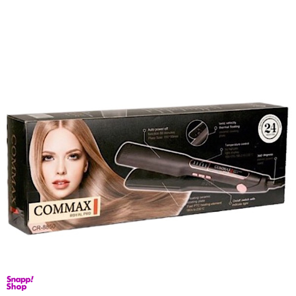 اتو مو حرفه ای کومکس مدل صفحه پهن کد CR-8850