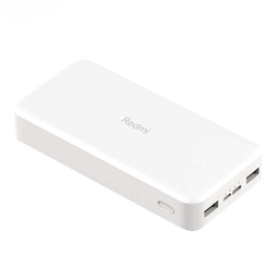 پاور بانک شیائومی مدل Redmi ظرفیت 10000 میلی آمپر ساعت به همراه کابل تبدیل MicroUsb