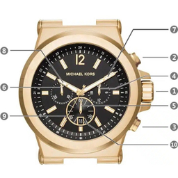 ساعت مچی عقربه ای مردانه مایکل کورس مدل MK8445