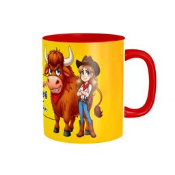 ماگ شادیت طرح دختر اردیبهشت ماهی تولدت مبارک کد 109