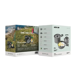 ست ظروف کمپینگ گرین لاین مدل 7IN1 Camping Cookware