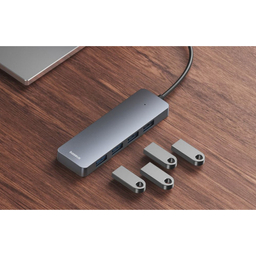هاب 4 پورت USB 3.0 بیسوس مدل BS-OH080 15cm